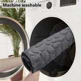 3D cobblestone bath mat non slip